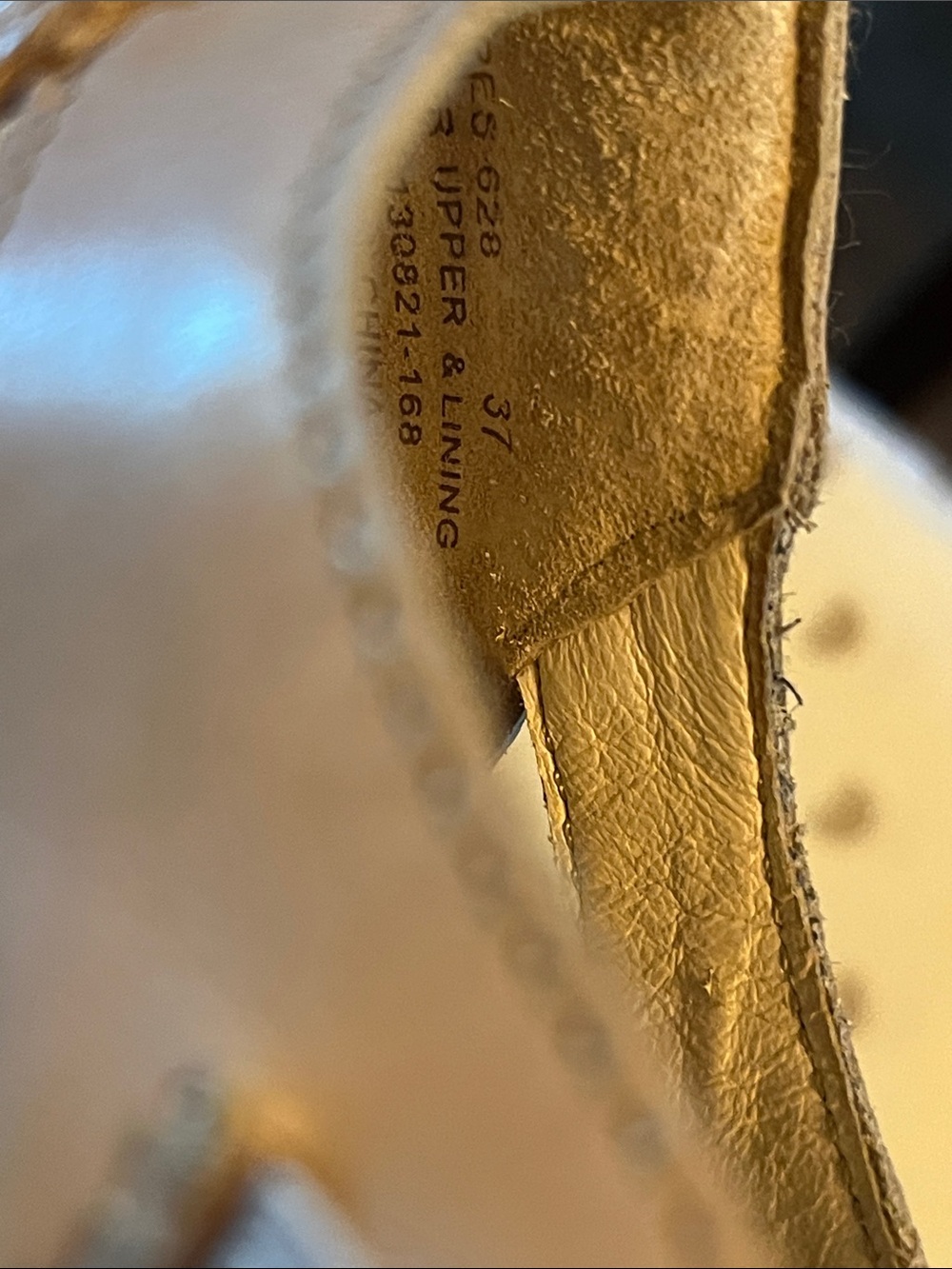 Alegria Pesca Beige Leather Fisherman Sandals size 37 - Picture 8 of 8